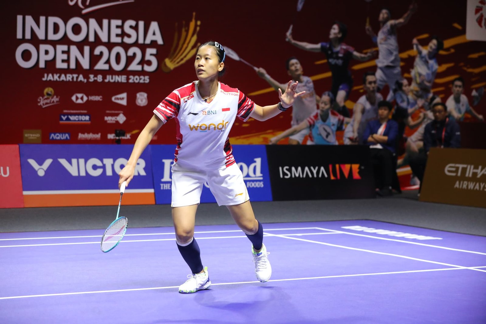 Hasil Kapal Api Indonesia Open 2025: Lawan Mundur Saat Unggul, Putri KW Melaju ke 16 Besar