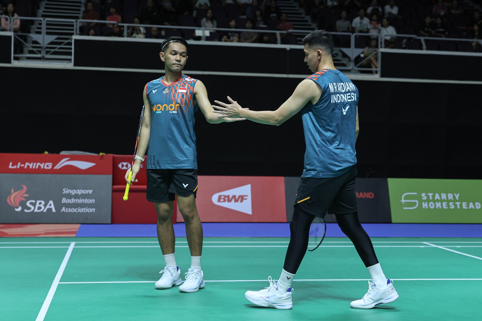  Hasil Singapore Open 2025: Fajar/Rian Lolos 16 Besar, Leo/Bagas Langsung Terjungkal