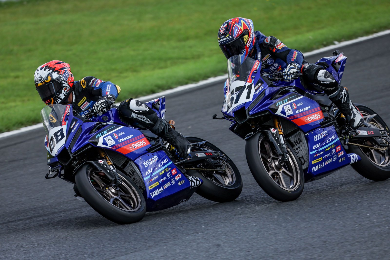 Ciamik, Wahyu Nugroho dan Candra Hermawan Raih Podium di ARRC Jepang
