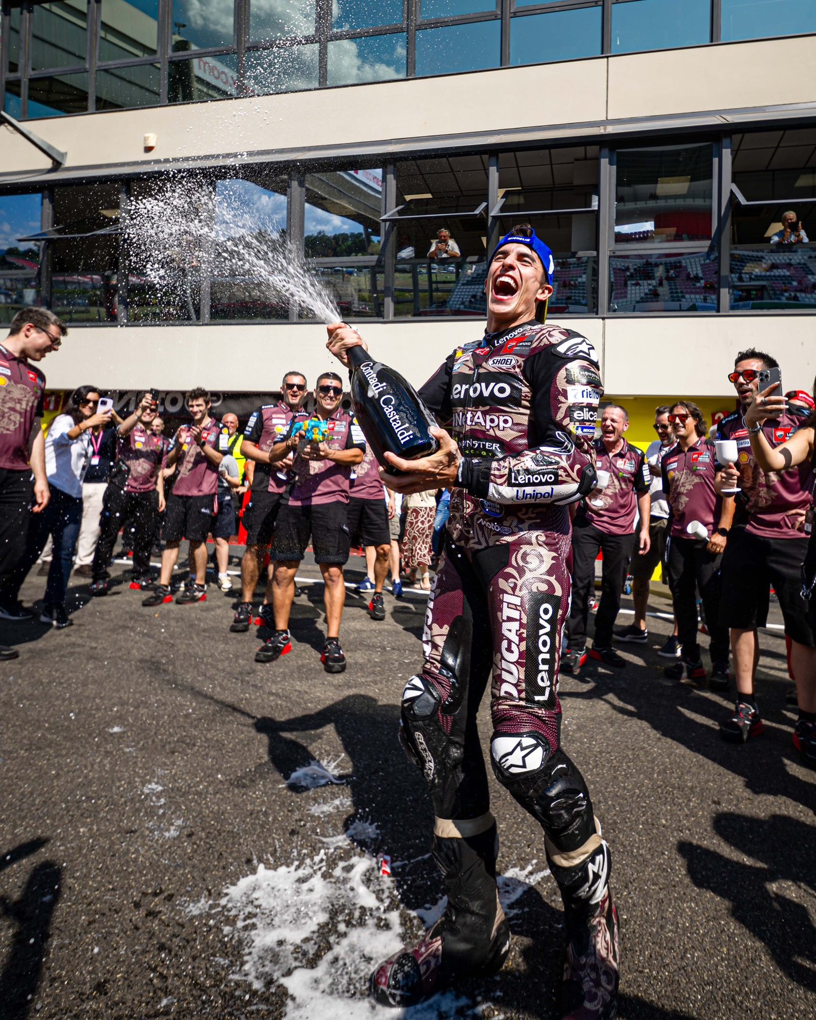 Bos Ducati: Ayolah Marc Marquez dan Valentino Rossi Segera Bersalaman!