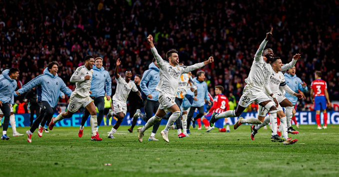 Hasil Liga Champions: Real Madrid Singkirkan Atletico Madrid Lewat Adu Penalti