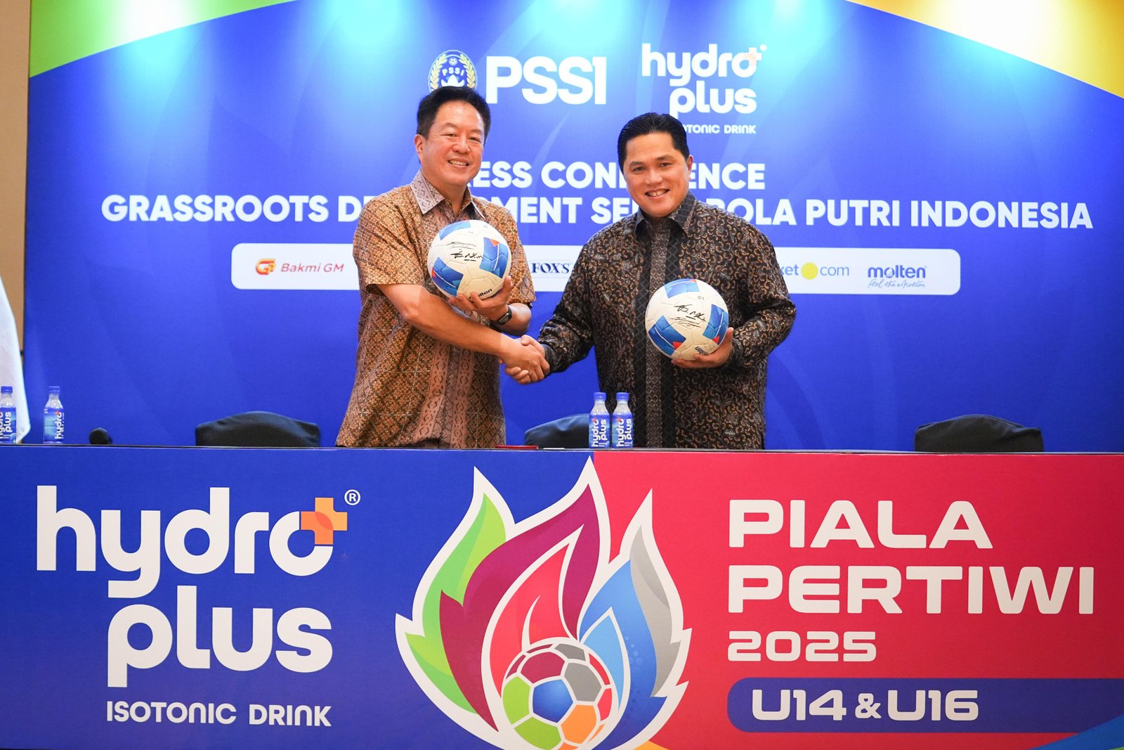 Kembangkan Sepak Bola Putri, PSSI dan Djarum Foundation Gelar HYDROPLUS Piala Pertiwi U-14 dan U-16