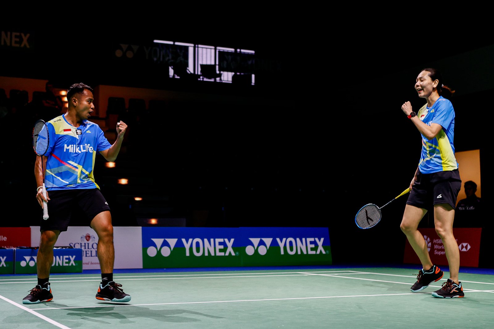 Rehan/Gloria Beber Strategi Tekuk Teman Sendiri untuk Tiket 16 Besar German Open 2025