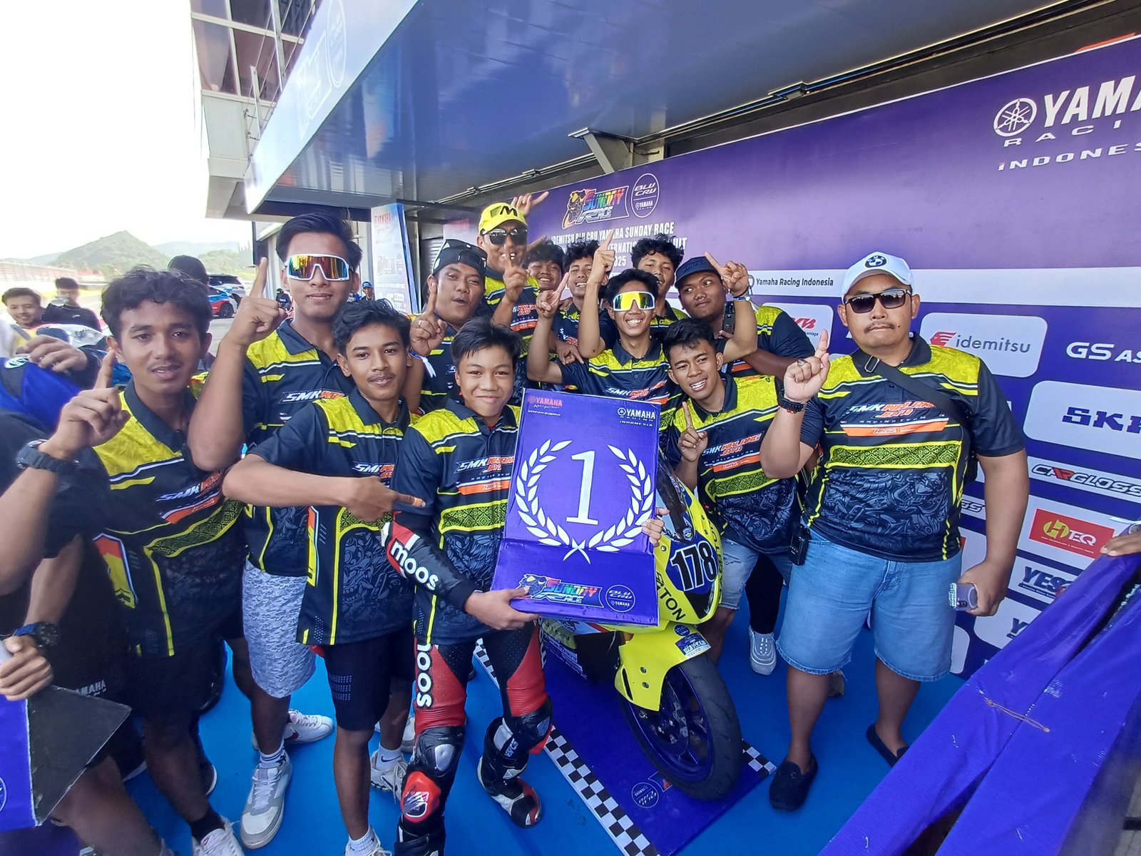 Berprestasi di Yamaha Sunday Race, Bukti Keberhasilan Pembinaan SMK Binaan Yamaha