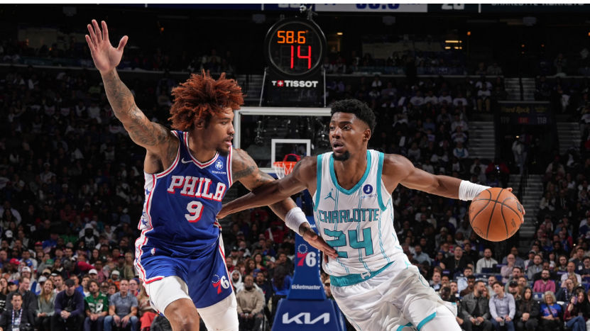 Hasil NBA: Brandon Miller Cedera, Charlotte Hornets Keok Lawan Philadelphia 76ers