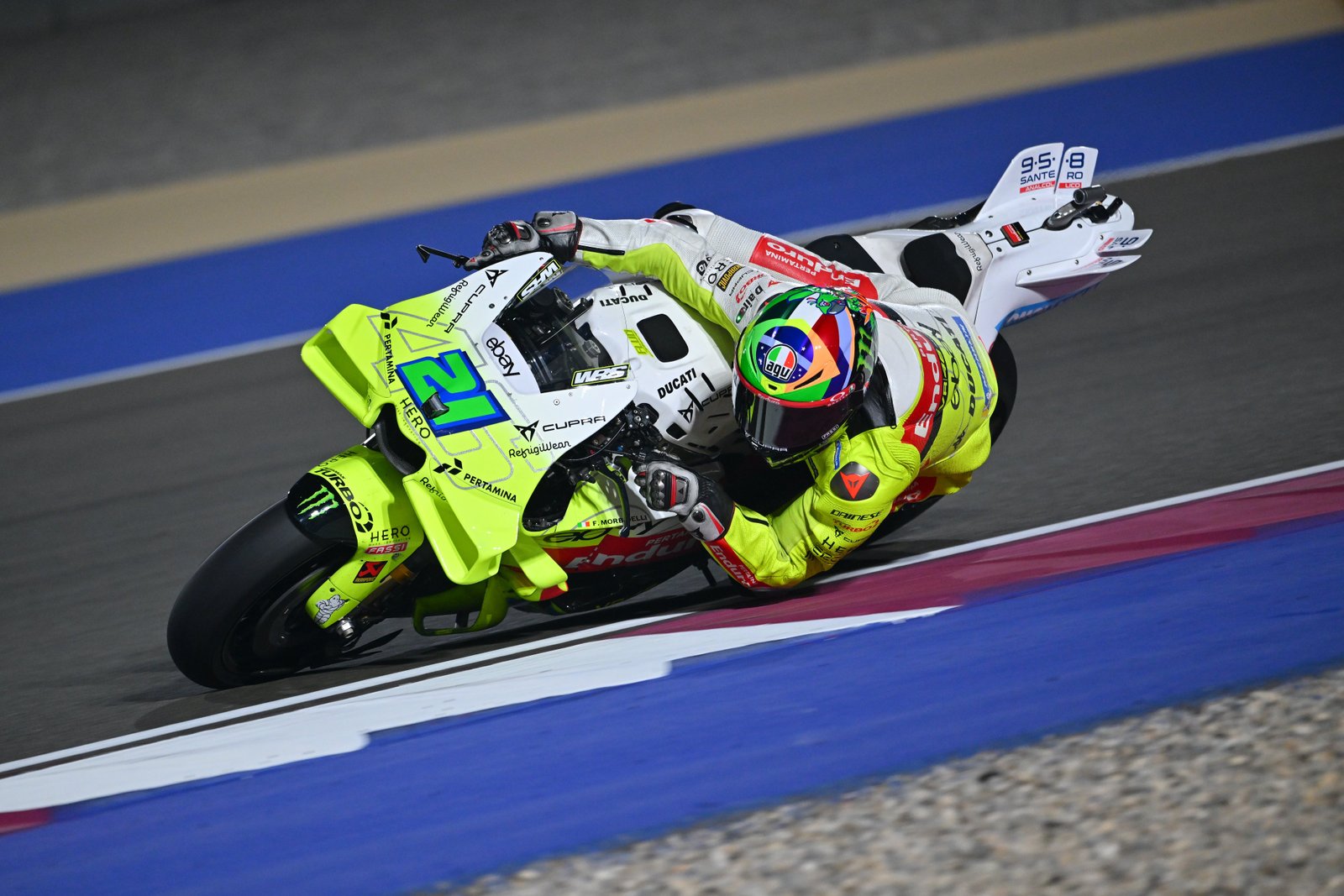 Hasil Latihan MotoGP Qatar: Franco Morbidelli Tercepat, Bagnaia Asapi Marc Marquez di Losail