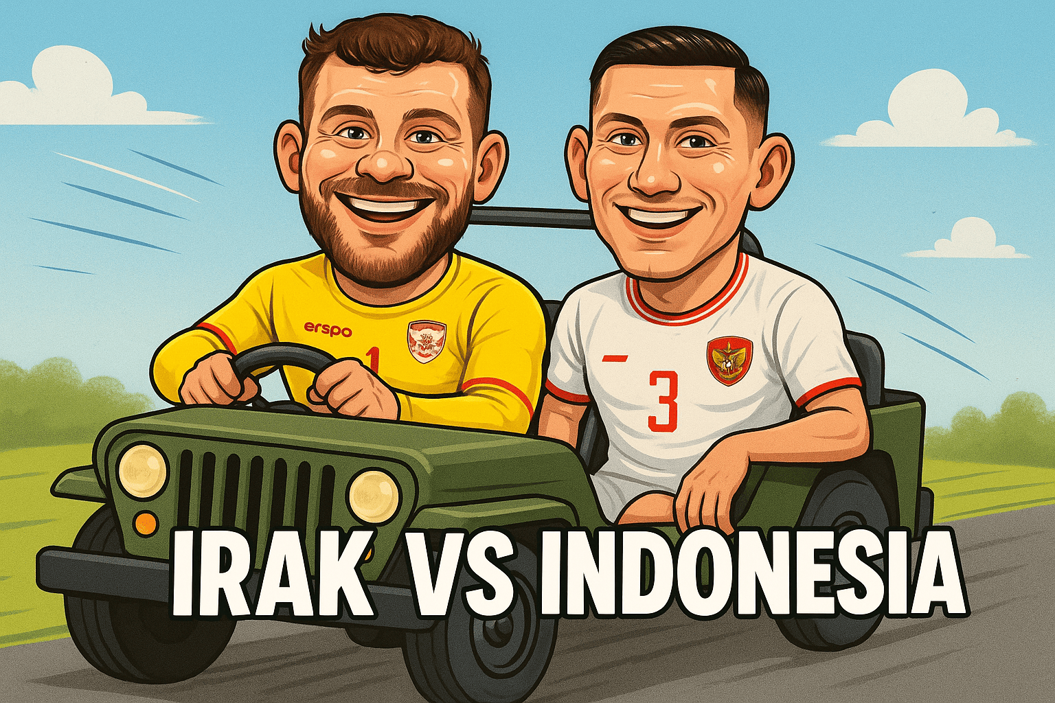 Link Nonton Siaran Langsung Putaran 4 Kualifikasi Piala Dunia 2026: Irak vs Timnas Indonesia