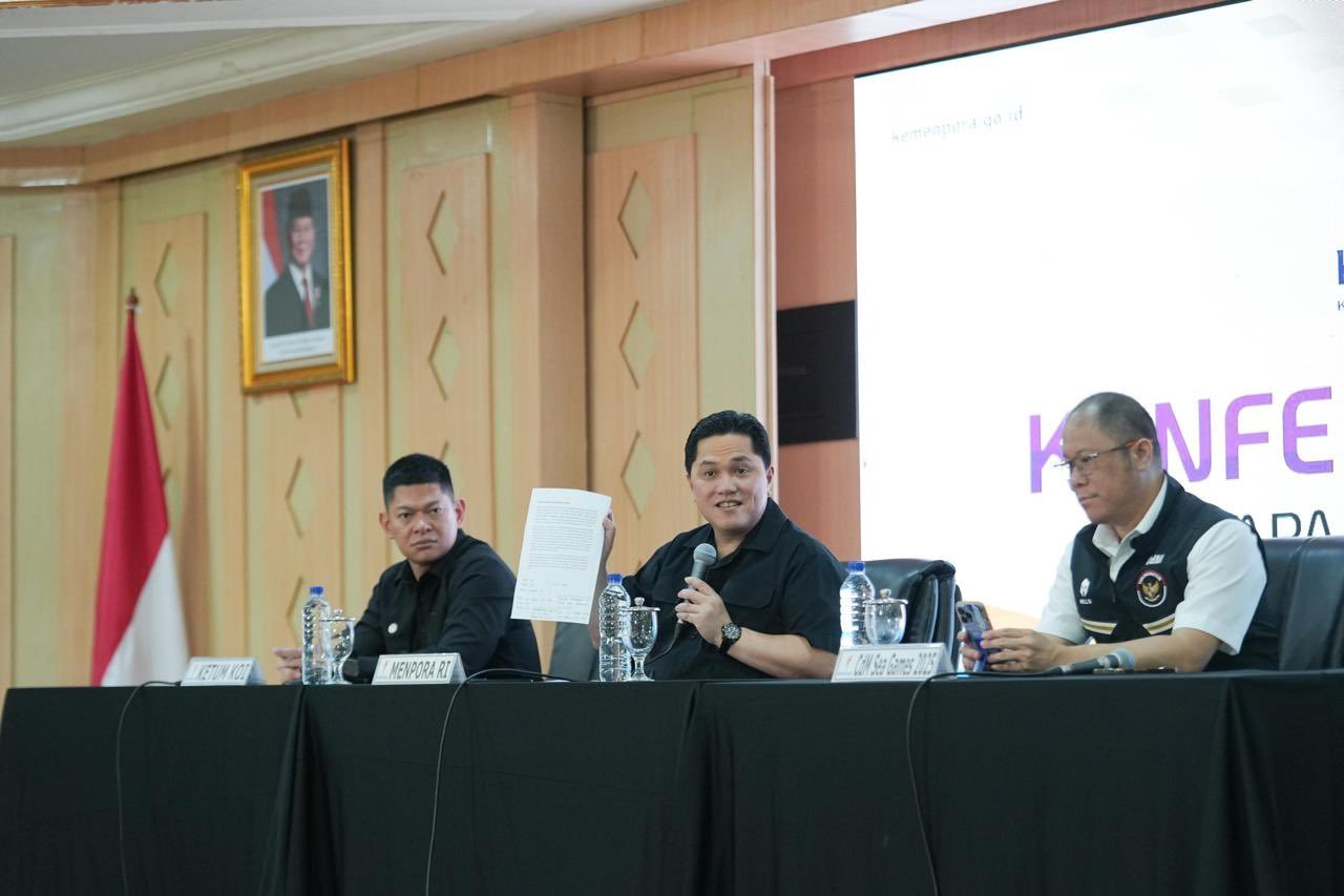 Menpora Erick Thohir Ingin SEA Games Jadi Peta Jalan Menuju Olimpiade
