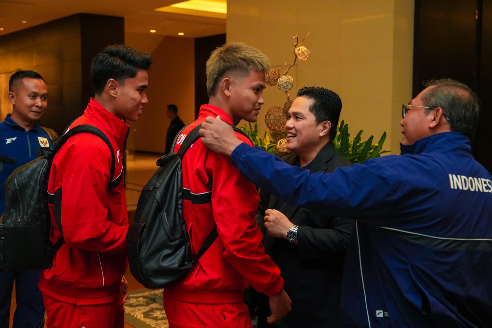 Harapan Erick Thohir Usai Lepas Timnas Indonesia Menuju Australia