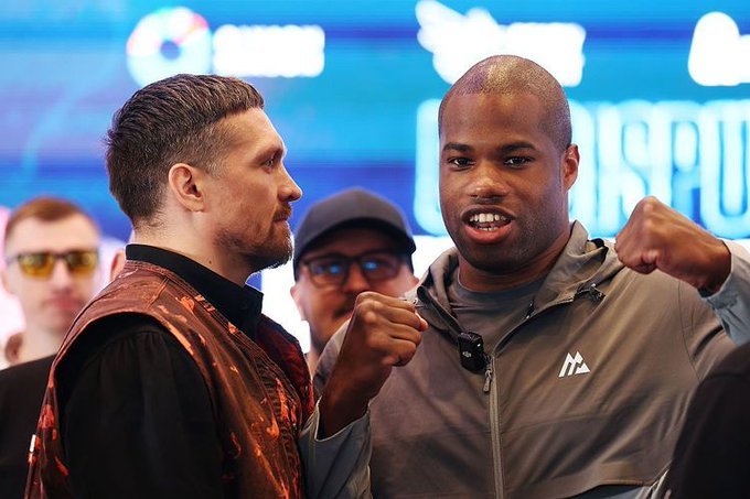 Jelang Tarung Ulang, Daniel Dubois Kenang Pukulan yang Bikin Oleksandr Usyk Terjengkang...