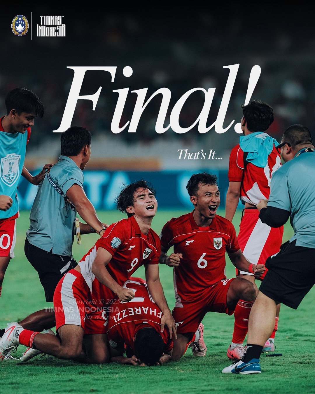 Hasil AFF U-23: Indonesia ke final Lagi Usai Singkirkan Thailand Lewat Adu Penalti