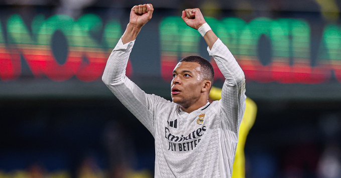 Hasil dan Klasemen Liga Spanyol: Tekuk Villarreal Berkat 2 Gol Mbappe, Real Madrid Salip Barcelona