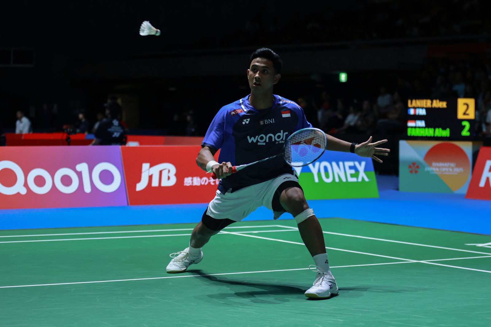 Hasil Japan Open 2025: Alwi Farhan Dihentikan Alex Lanier, Putri KW ke Perempat Final