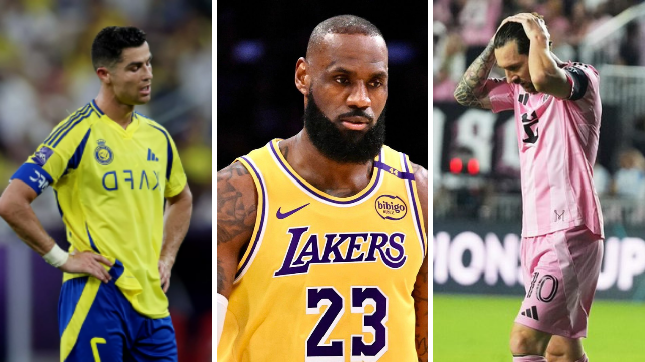 Saat Cristiano Ronaldo, Lionel Messi, LeBron James Kompak Gagal di Pertandingan Menentukan