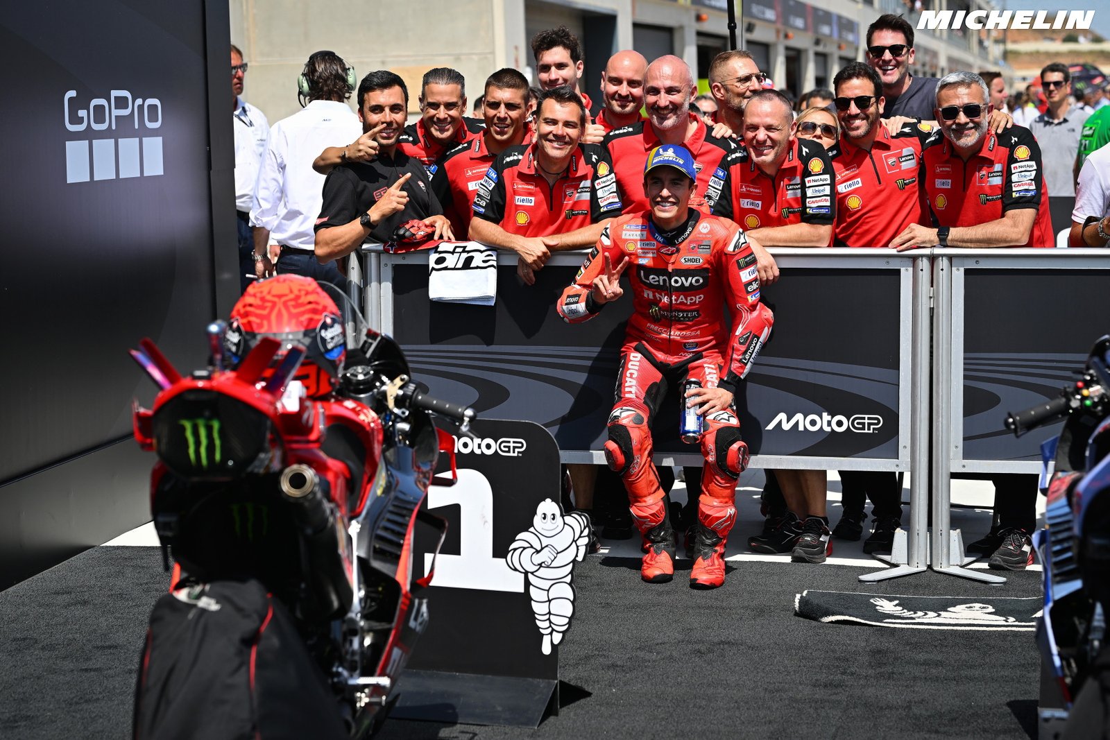 Hasil MotoGP Aragon: Marc Marquez Juara Lagi di Sprint Race, Bagnaia Ambyar