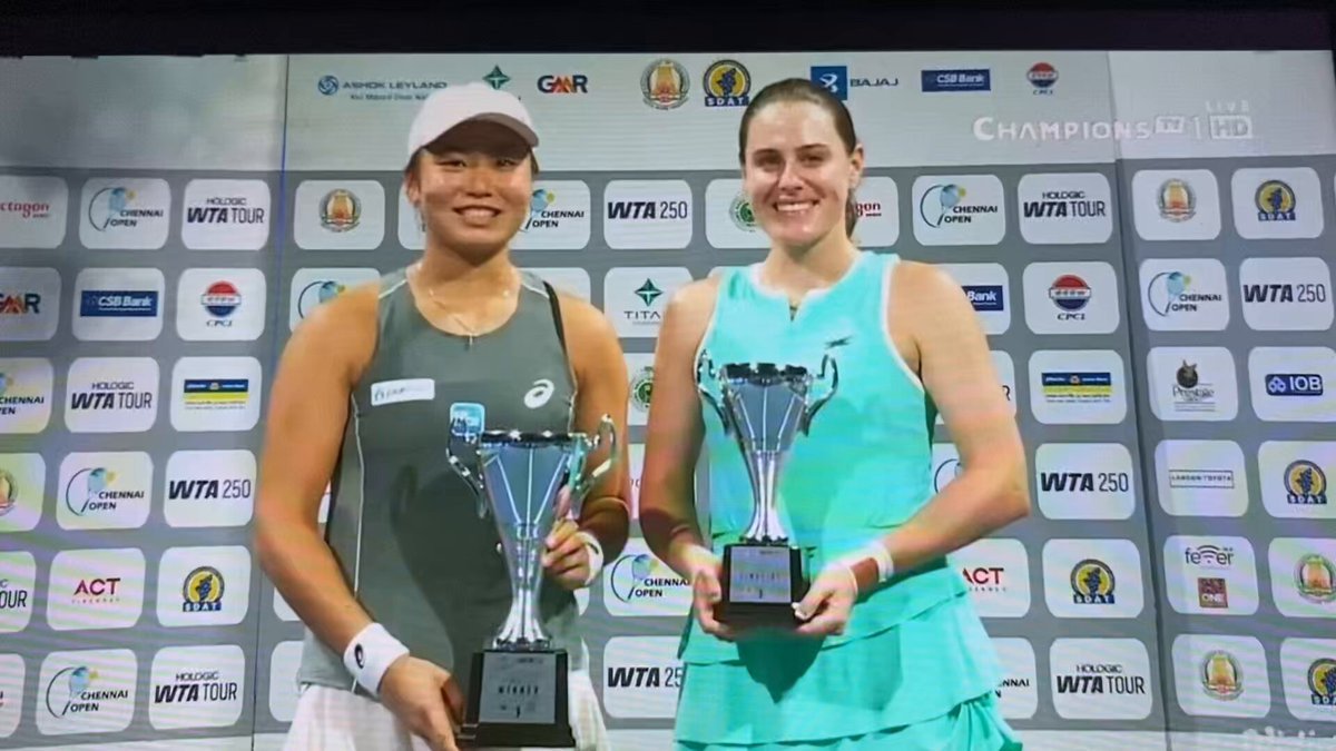 Selamat, Janice Tjen Rebut Juara WTA Chennai Open 2025