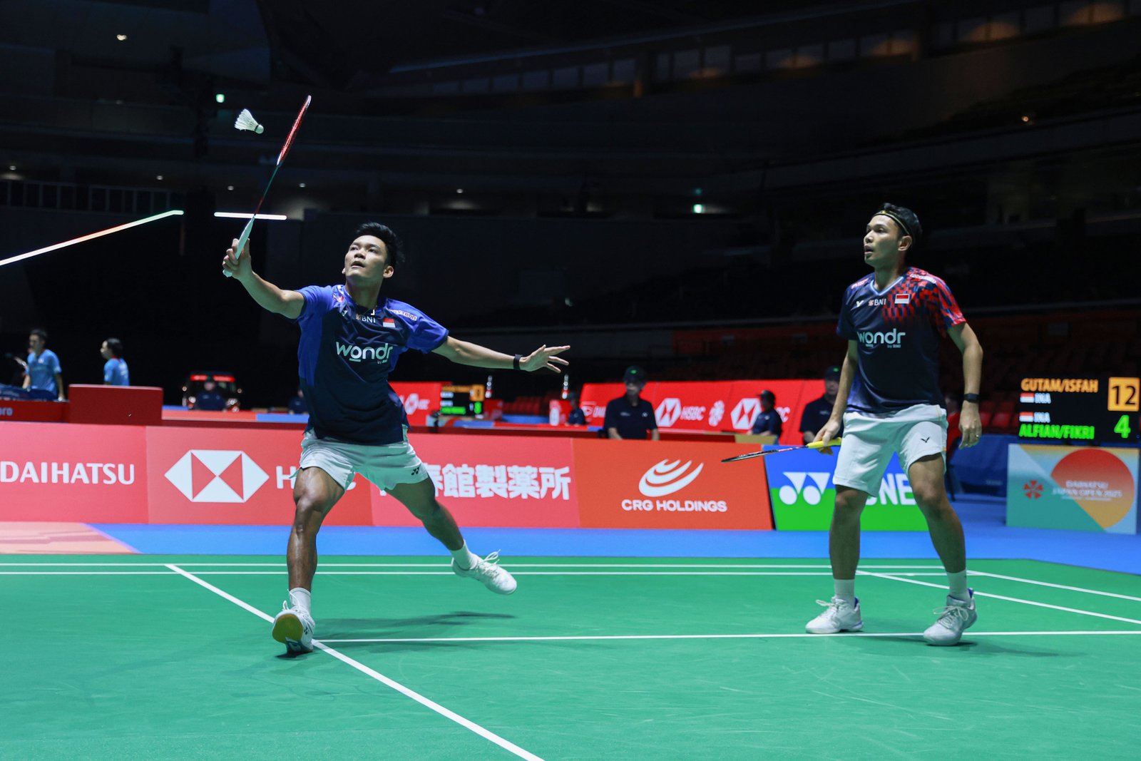 Hasil Japan Open 2025: Fajar/Fikri Lolos 16 Besar, Leo/Bagas Terjungkal Lagi