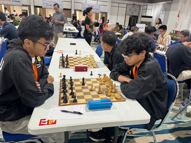 WIM Shafira Devi Harvesa ditaklukkan Pecatur Kazakhstan Pada Langkah ke-32