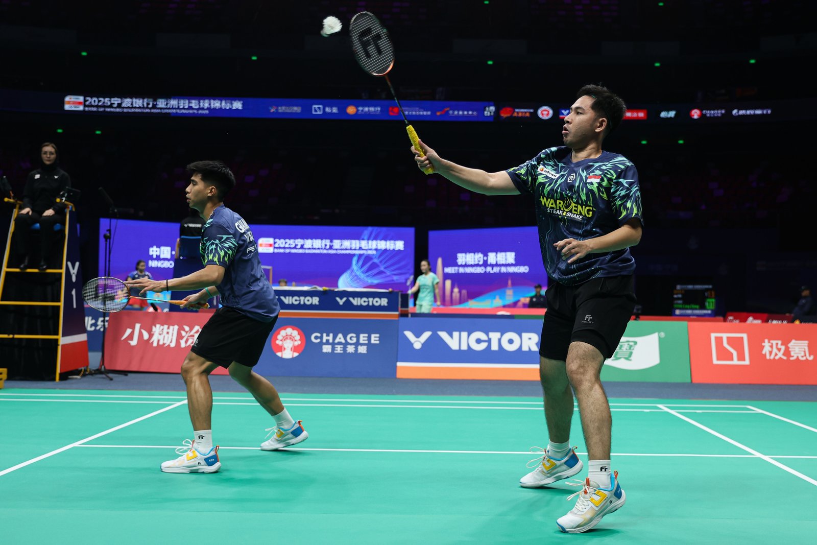 Hasil Badminton Asia Championships 2025: Sabar/Reza Langsung Terjungkal, Leo/Bagas Lolos 16 Besar