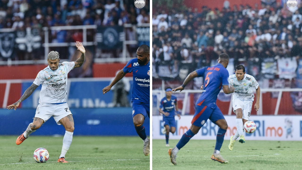 Hasil dan Klasemen Liga 1: Kalahkan Arema FC, Persib Jauhi Persebaya dan Persija