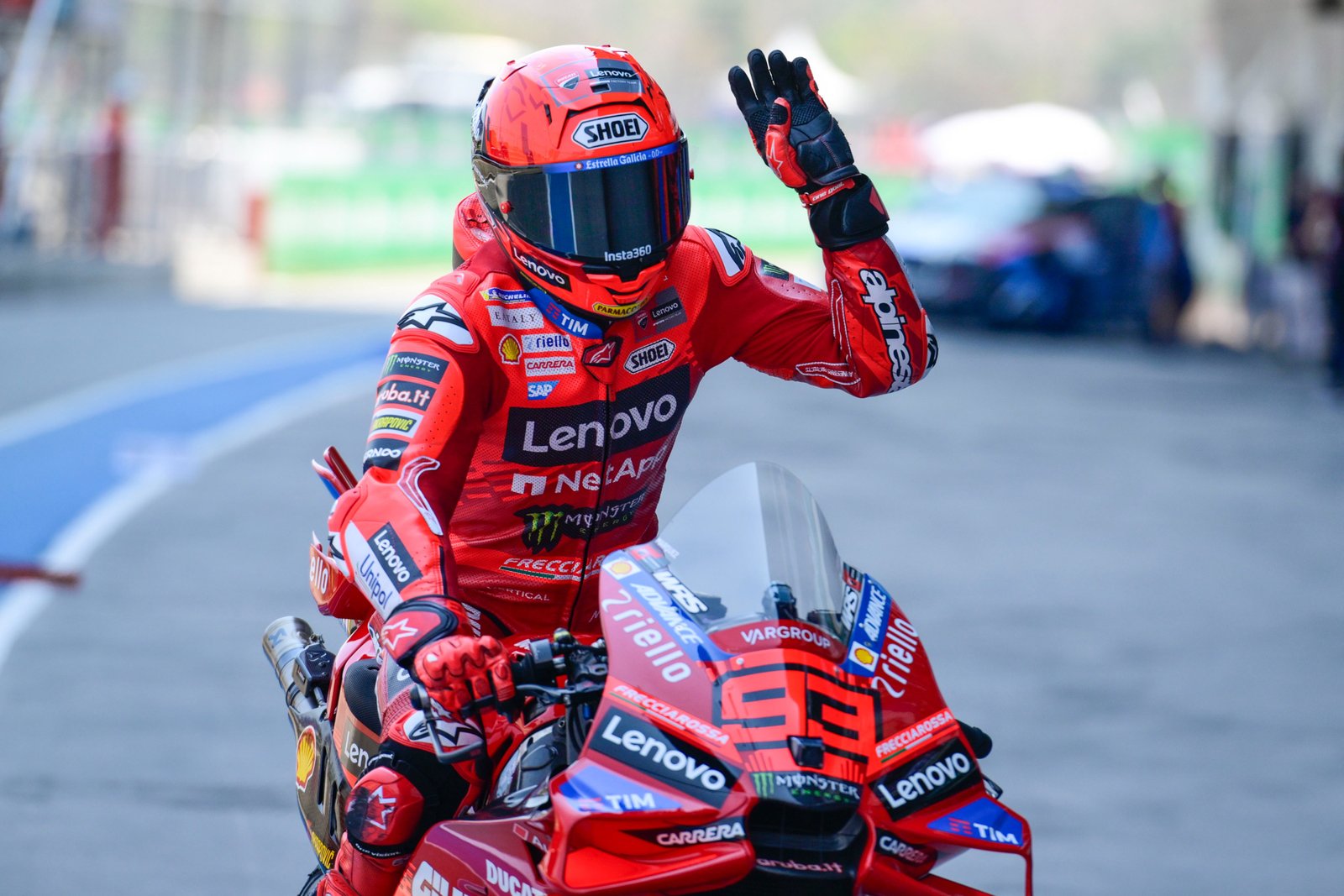 Komentar Marc Marquez Usai Rebut Pole di MotoGP Thailand Bersama Si Merah Ducati Lenovo