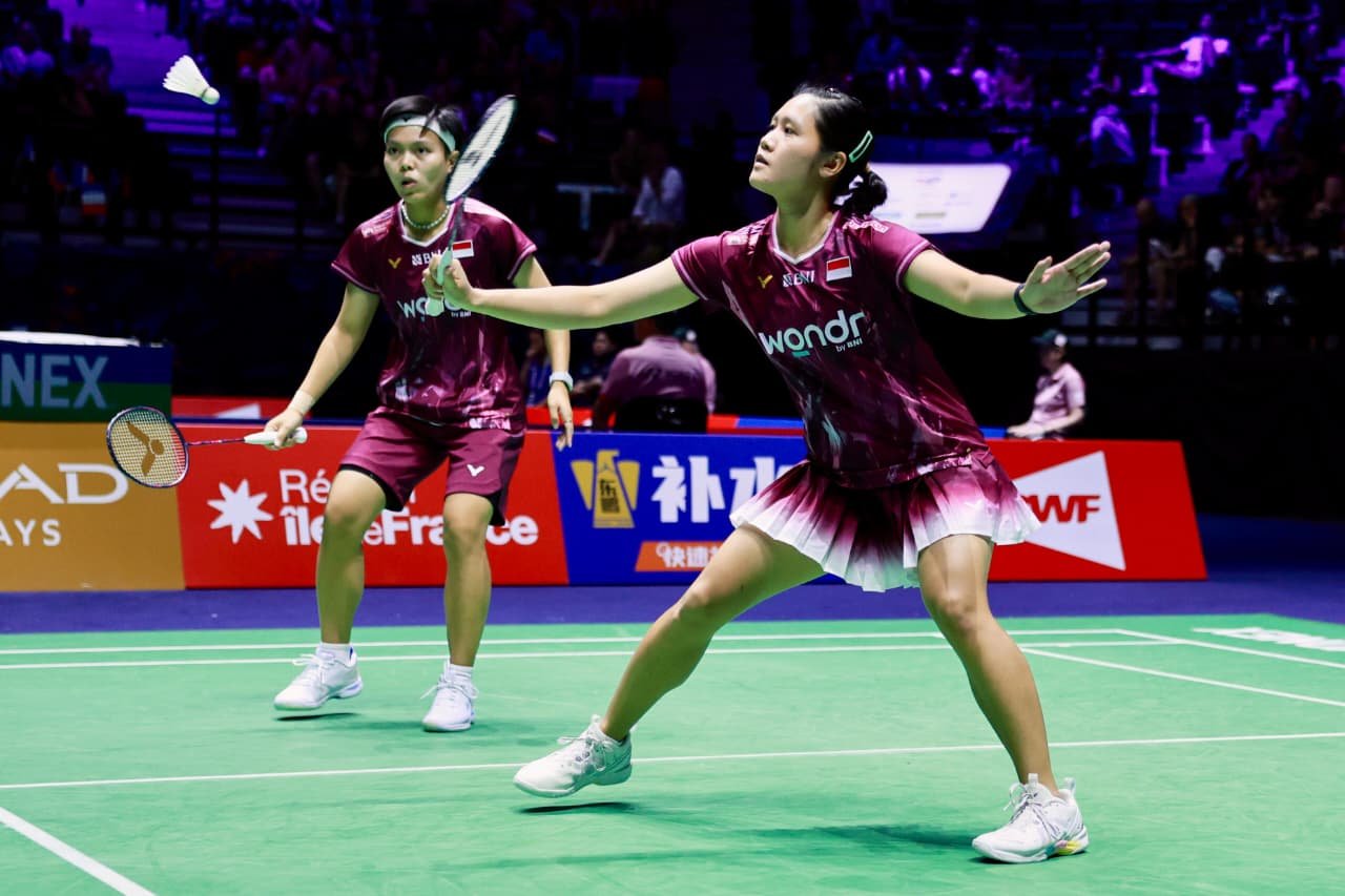 Hasil Kejuaraan Dunia 2025: Lanny/Fadia ke 16 Besar, Sabar/Reza Terhenti