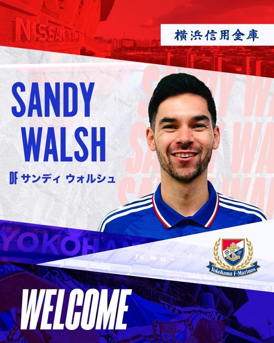 Tinggalkan KV Mechelen, Bek Timnas Indonesia Sandy Walsh Resmi Gabung Klub J League Yokohama Marinos