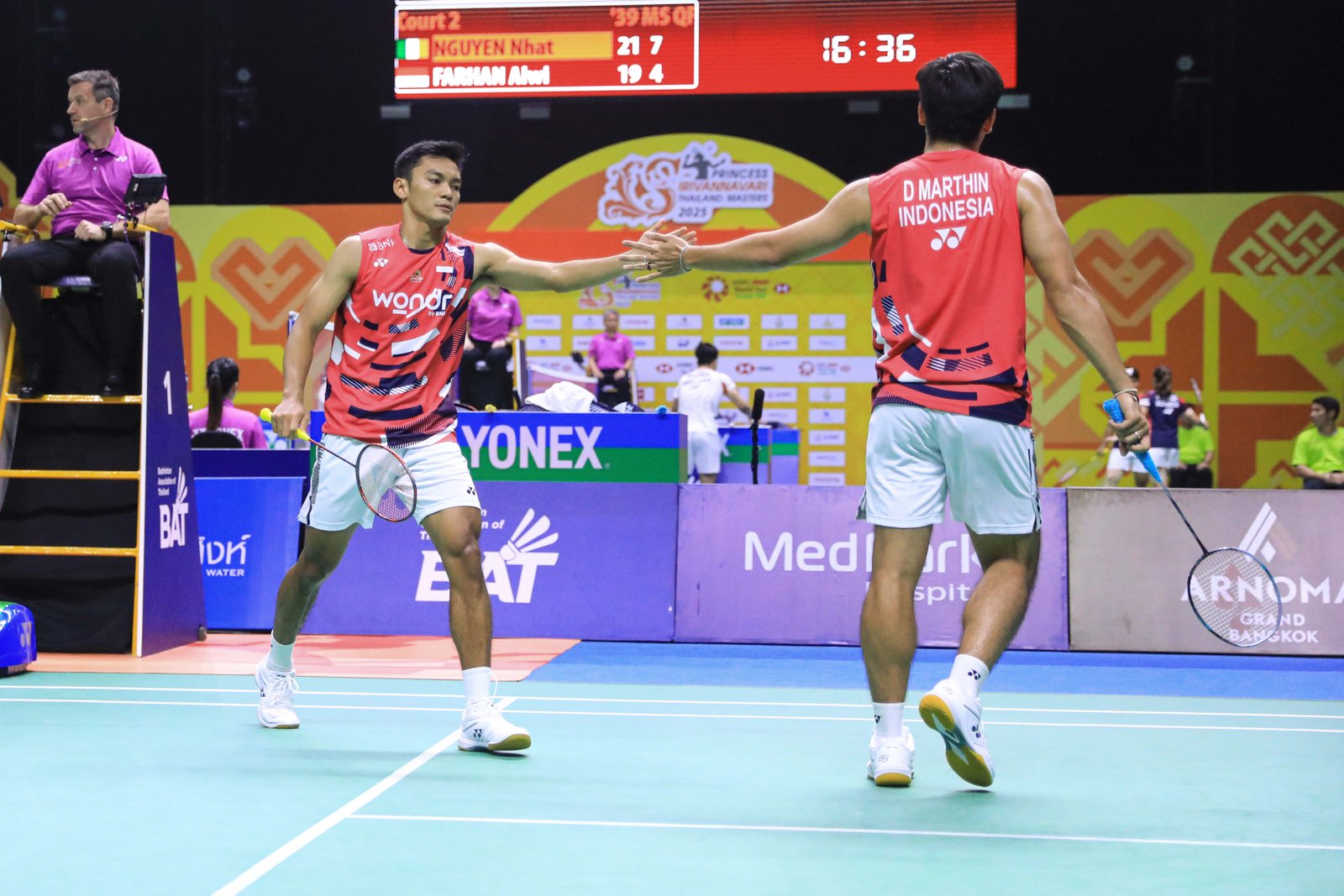 Thailand Masters 2025: Leo/Bagas Terhenti, Daniel/Fikri Siap Gaspol Sampai Final
