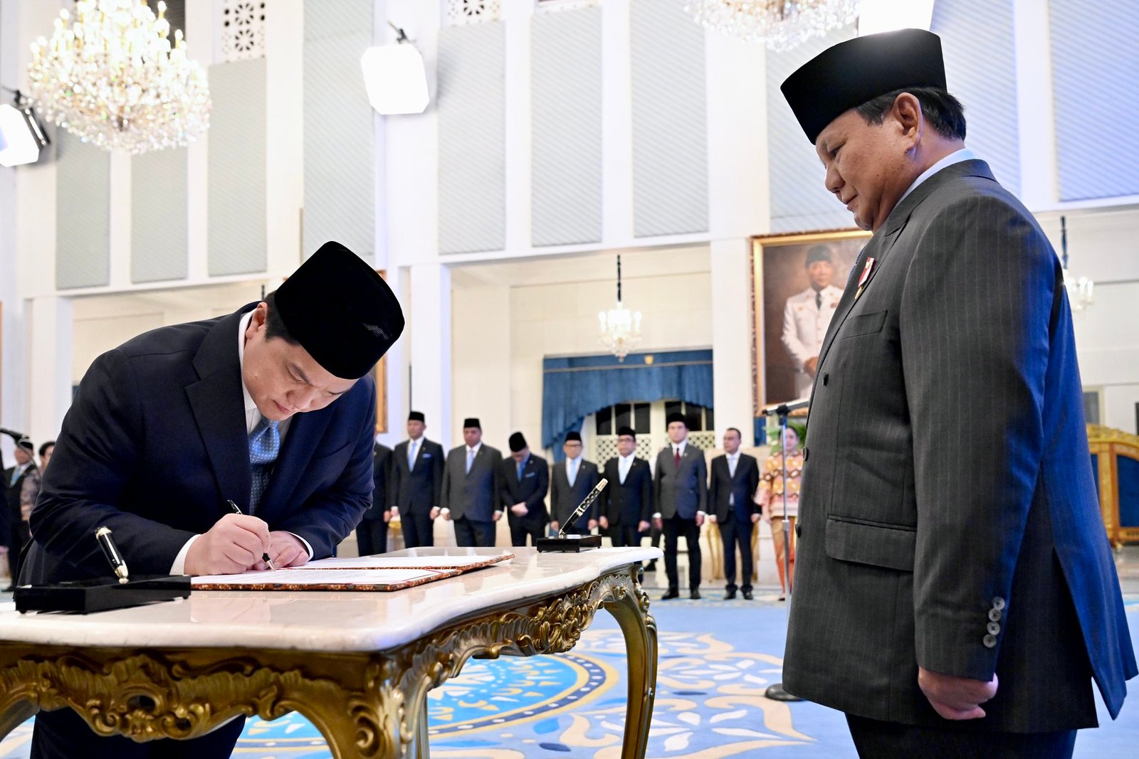 Menpora Erick Thohir Serahkan Nasibnya Sebagai Ketum PSSI kepada FIFA