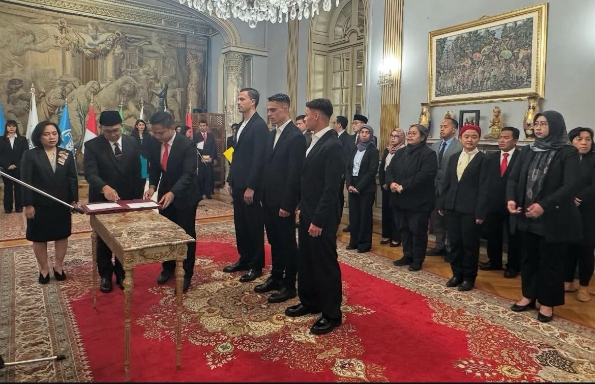Sah! Joey Pelupessy, Dean James dan Emil Audero Resmi Jadi WNI
