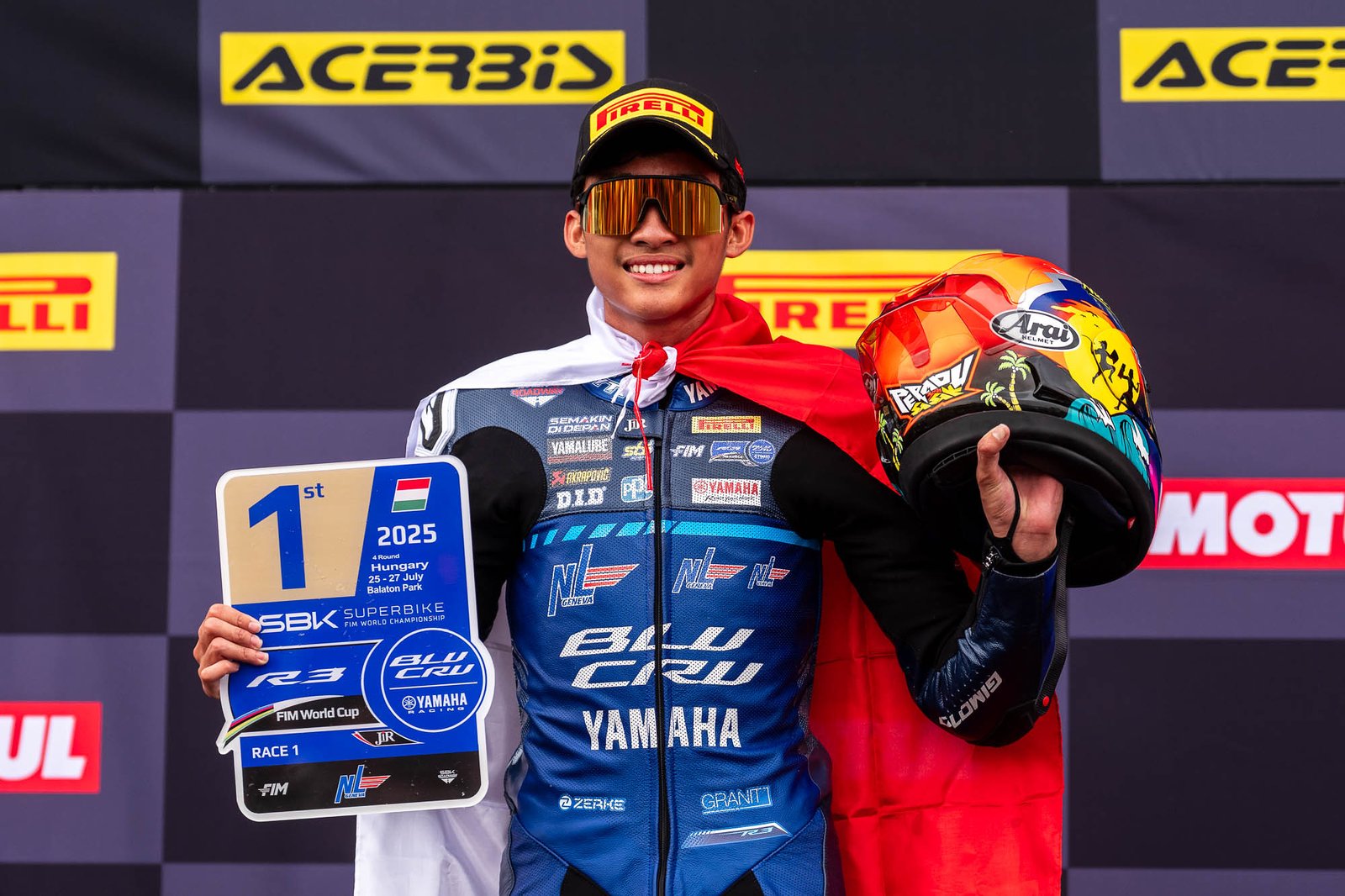 Lanjutkan Momentum, Arai Agaska Incar Hasil Maksimal di R3 BLU CRU World Cup Aragon