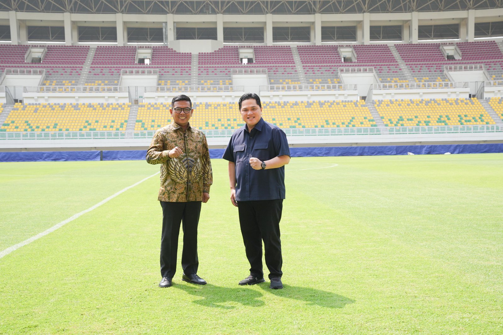 Erick Thohir Pertimbangkan Timnas Indonesia Main di Banten