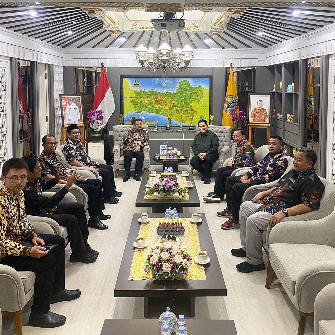 Erick Thohir Kini Sosialisasi Format Liga 3 dan Liga 4 di Jawa Tengah, Usung Semangat Perserikatan