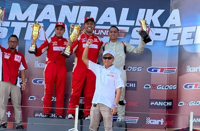 Honda Racing Indonesia Bersinar di Round 3-4 Mandalika, Siap Kunci Gelar di Round 5-6 Desember