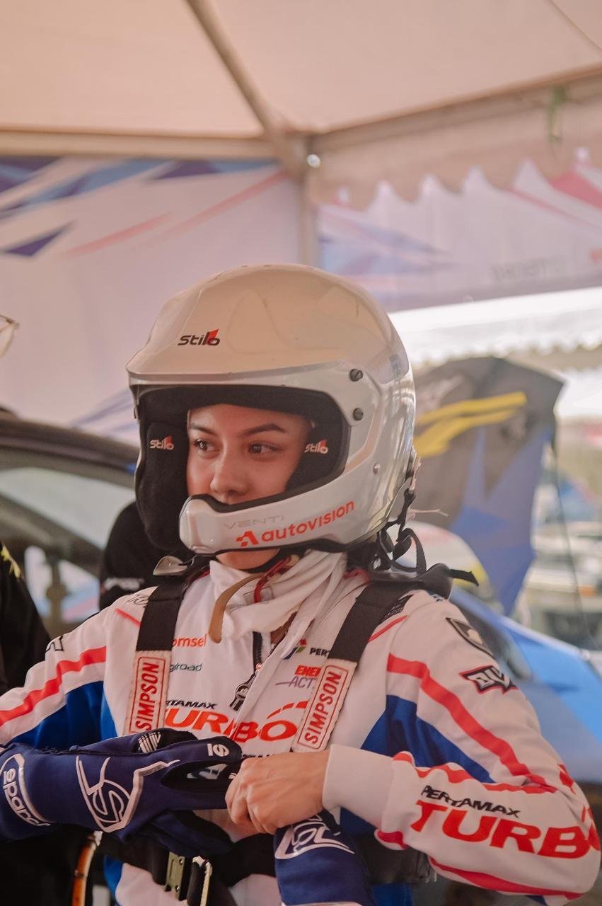 Vakum 4 Bulan, Diva Zahra Tetap Pede Jajal Sprint Rally Semarang