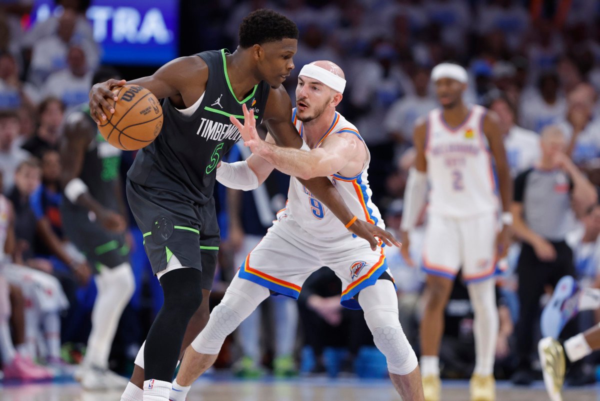 Hasil NBA: Buktikan Ketenangan, Anthony Edwards Bawa Timberwolves Pukul Thunder untuk Skor 2-1