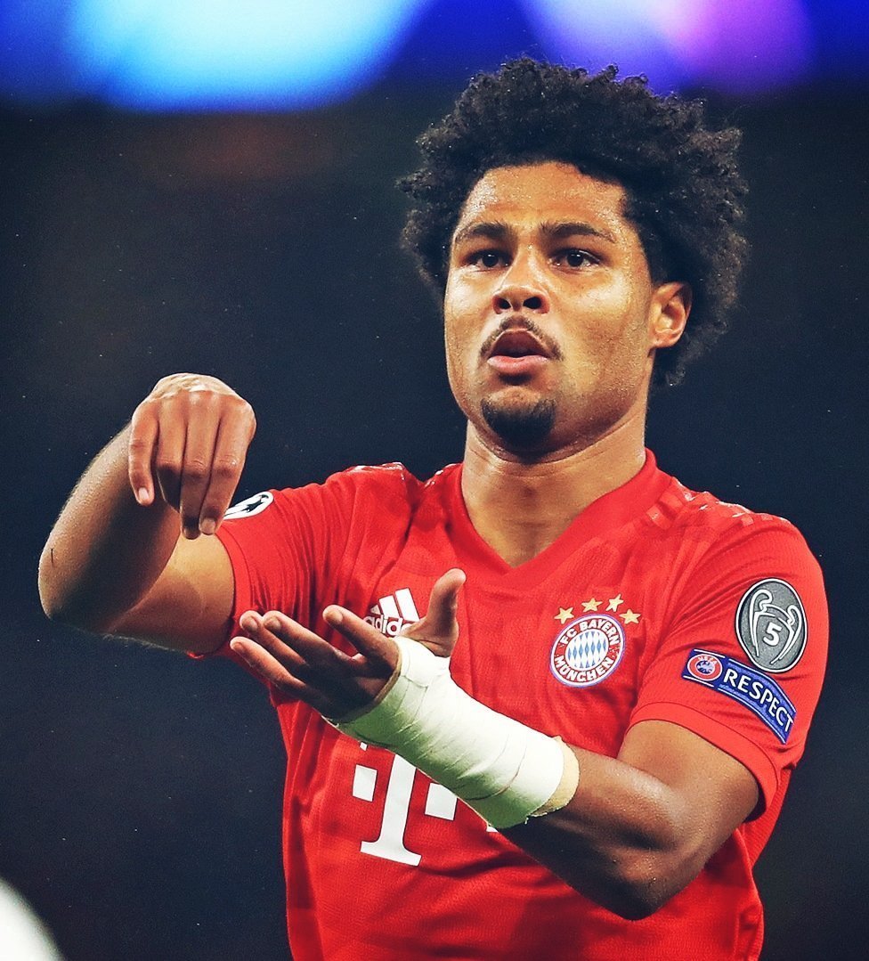 Bayern vs Lyon: Serge Gnabry Senang Bisa Kembali ke Lapangan