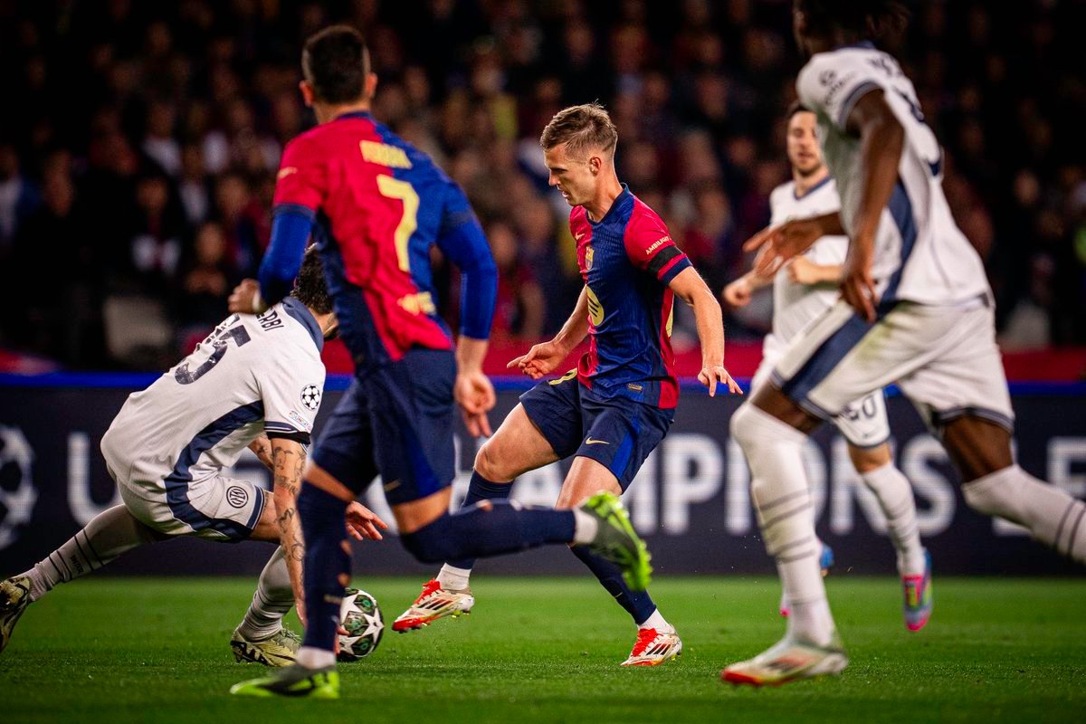 Hasil Liga Champions: Thriller 6 Gol, Barcelona Sukses Diimbangi Inter Milan