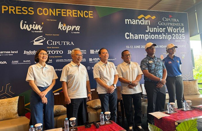 Total 21 Negara Ramaikan Mandiri Ciputra Golfpreneur Junior World Championship 2025