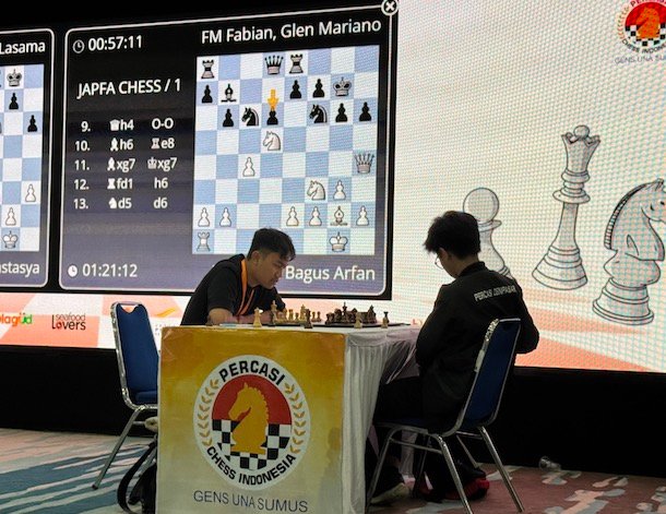 Unggul 5,5 VP-05 GM Susanto Megaranto Juara Kategori Grand Master