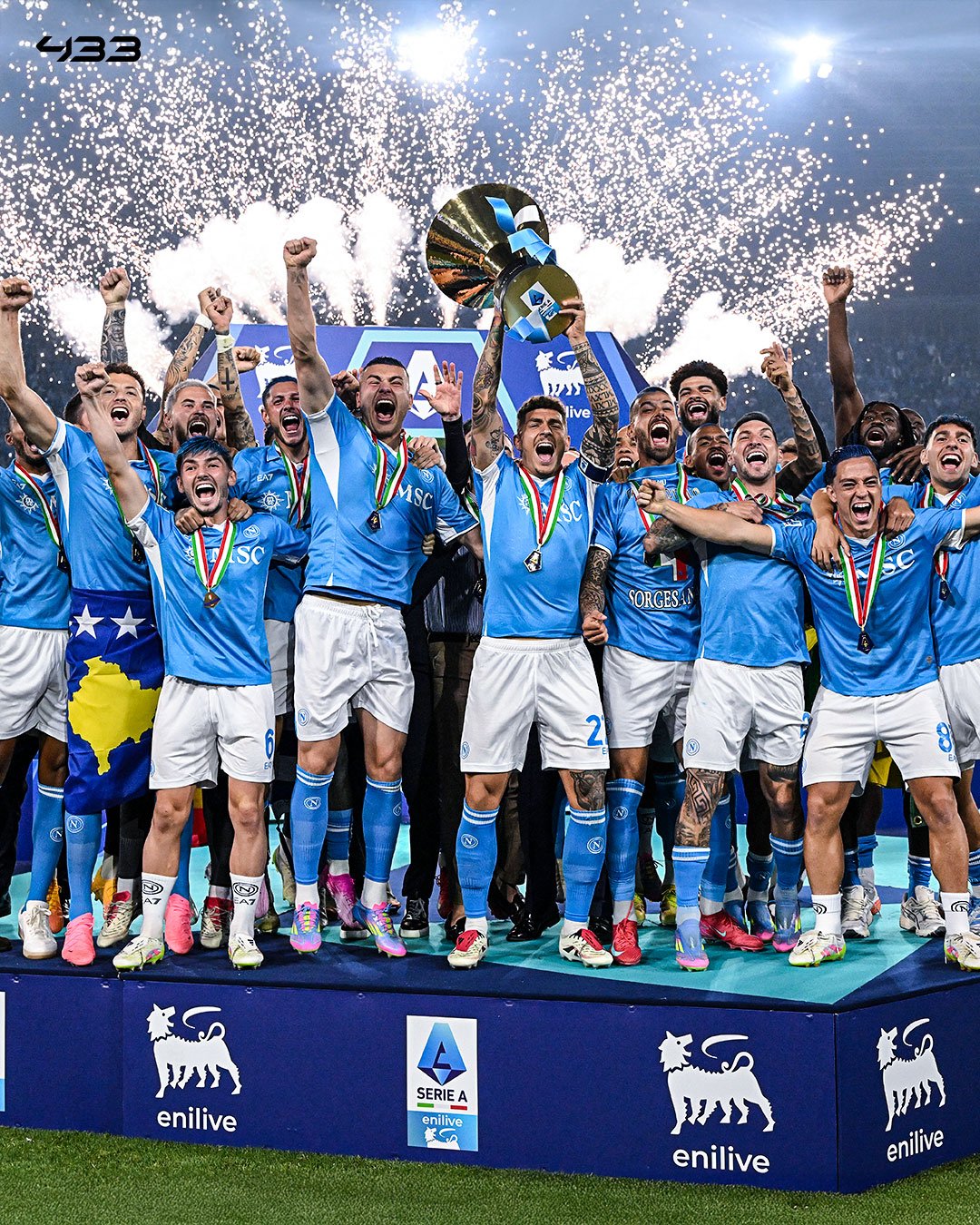 Komentar Antonio Conte Usai Napoli Rebut Juara Liga Italia, Inter Milan Lewat