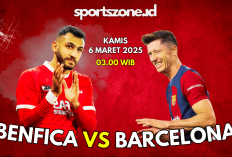 Link Nonton Siaran Langsung Liga Champions: Benfica vs Barcelona