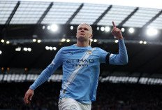 Manchester City vs Napoli, Erling Haaland Cetak Rekor Bikin 50 Gol Tercepat di Liga Champions