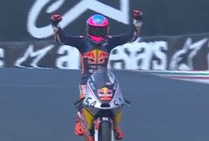 Mantul, Veda Ega Pratama Bikin Indonesia Raya Berkumandang 2 Kali di Red Bull Rookies Cup Mugello