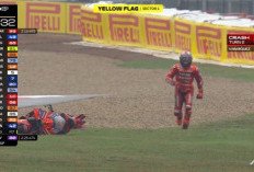 Hasil FP1 MotoGP Amerika Serikat: Crash di Sirkuit COTA, Marc Marquez Cuma Rebut Posisi 3