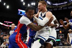 Timberwolves vs Pistons Jadi Duel Terpanas di NBA, 5 Pemain dan 2 Pelatih Diusir dari Lapangan