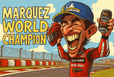 Jawaban Nyelekit Marc Marquez Tak Disebut Valentino Rossi di Daftar Rival Terberat di MotoGP