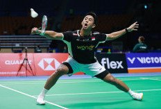 Hasil French Open 2025: Ciamik, Alwi Farhan dan Ginting Lolos 16 Besar