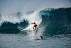 Rio Waida Sukses Lolos 16 Besar Liga Selancar Dunia Surf Abu Dhabi Pro